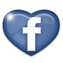 Facebook love heart