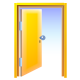 Exit logout folder door