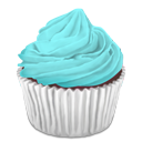 Cupcake cyan