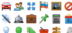 Toolbar icon set 2