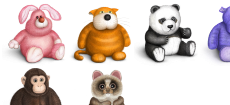 Plush Icons