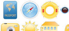 Summer Holiday Icons