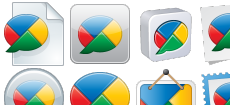 Google Buzz icons