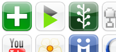 Web 2 icons