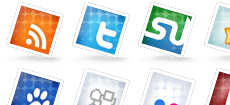 Set of Social Icons no. 2