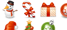 Winter Holiday Icons